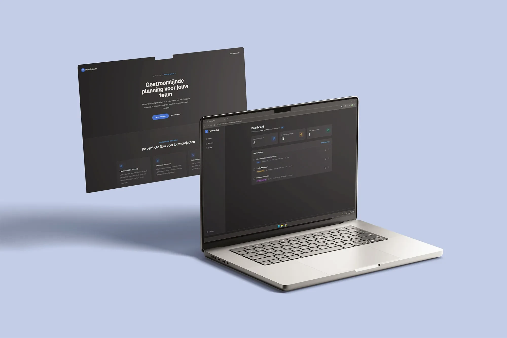 Project visual voor Ontwerpbureau Schipper